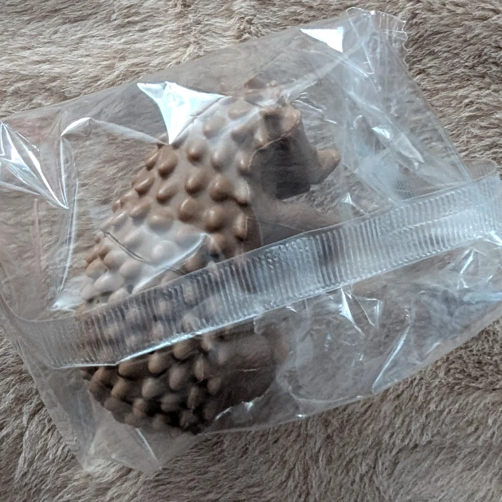 🆕 Cute Tea Brown Fred Hedgehog (or Pangolin) Reusable Silicone Tea Infuser